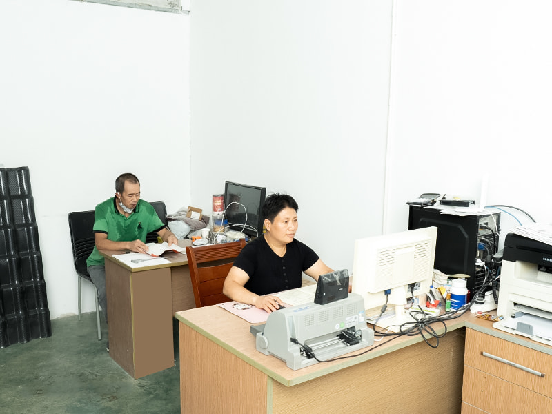 พื้นที่โรงงานและสำนักงาน